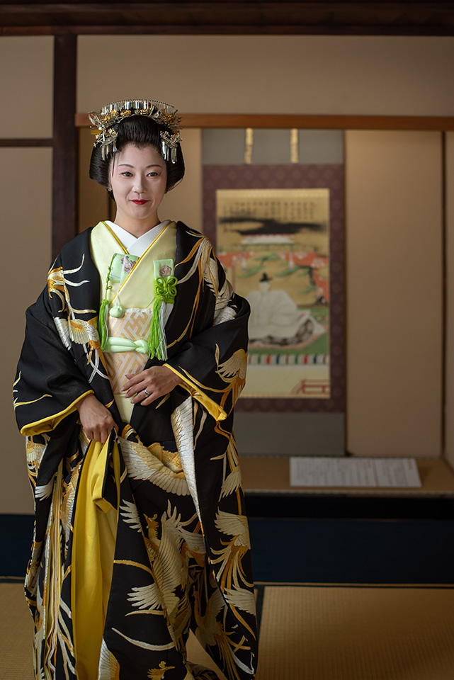 ブライダル前撮り写真新婦正面の写真