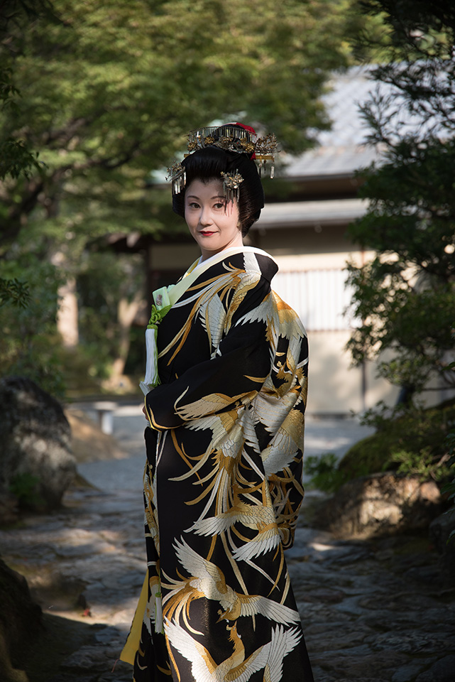 ブライダル前撮り新婦横向きの写真