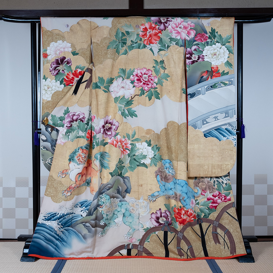 最高級品衣裳、昭和初期に制作された着物