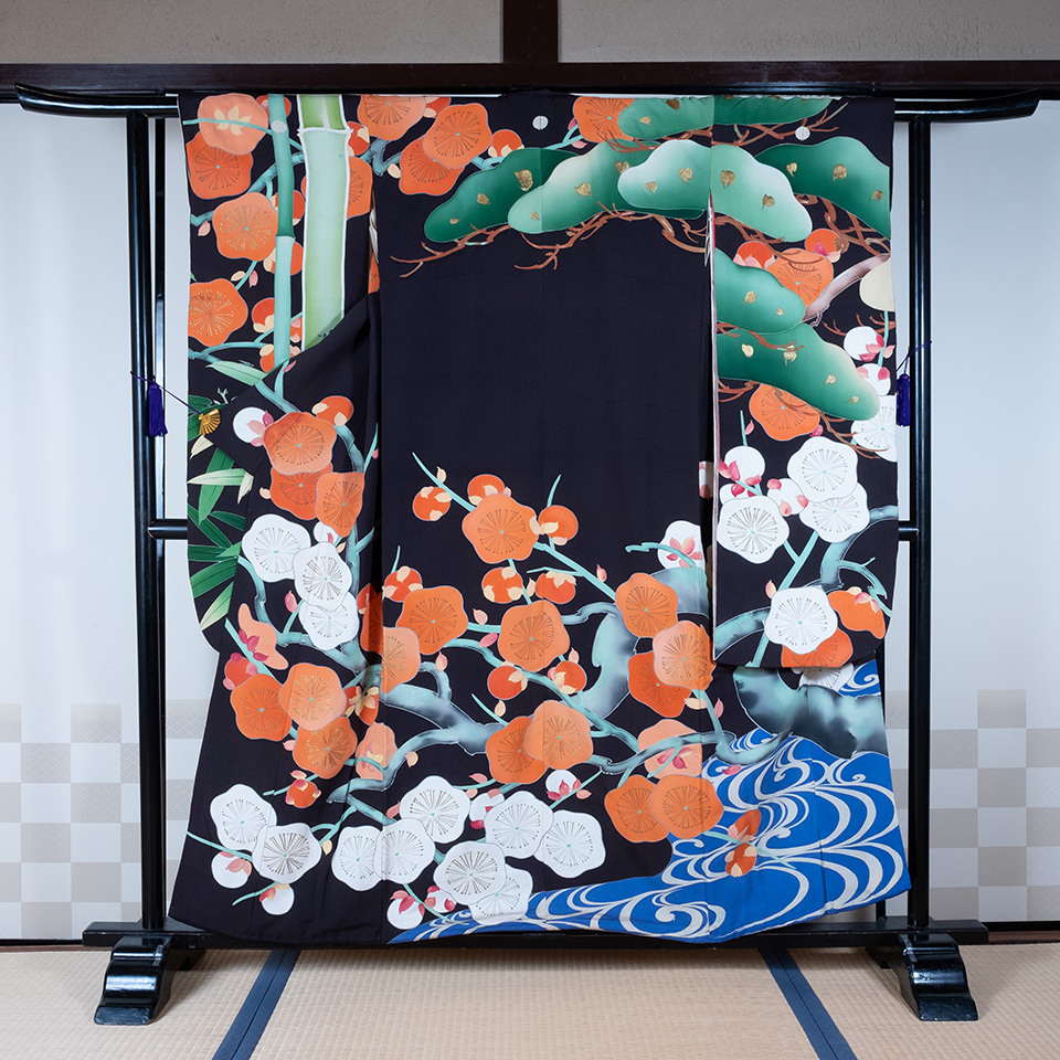 最高級品衣裳、昭和初期に制作された着物